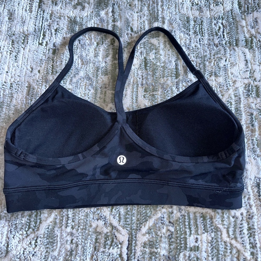 Lululemon Flow Y sports bra camo